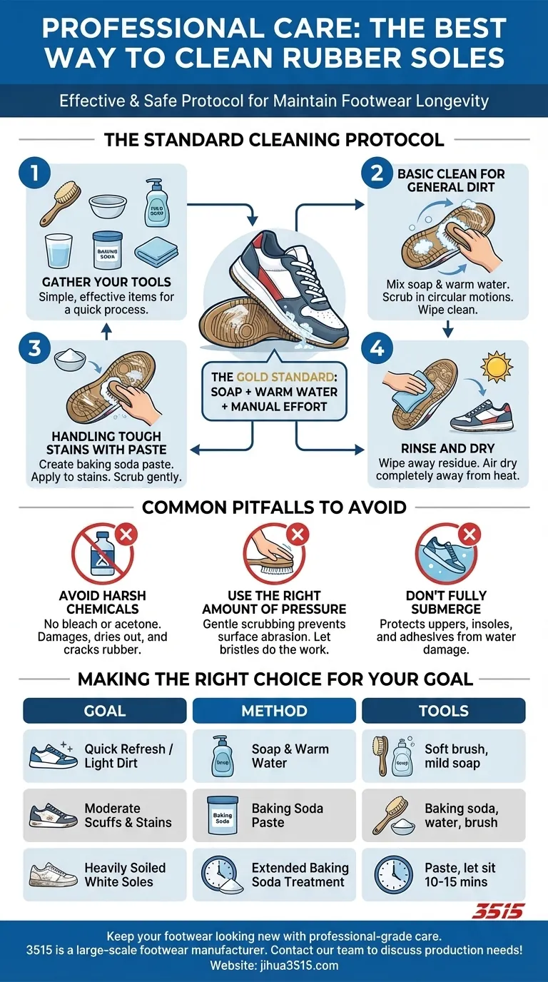 Quelle est la meilleure façon de nettoyer les semelles en caoutchouc ? Redonnez vie à vos chaussures avec des articles ménagers simples Guide Visuel
