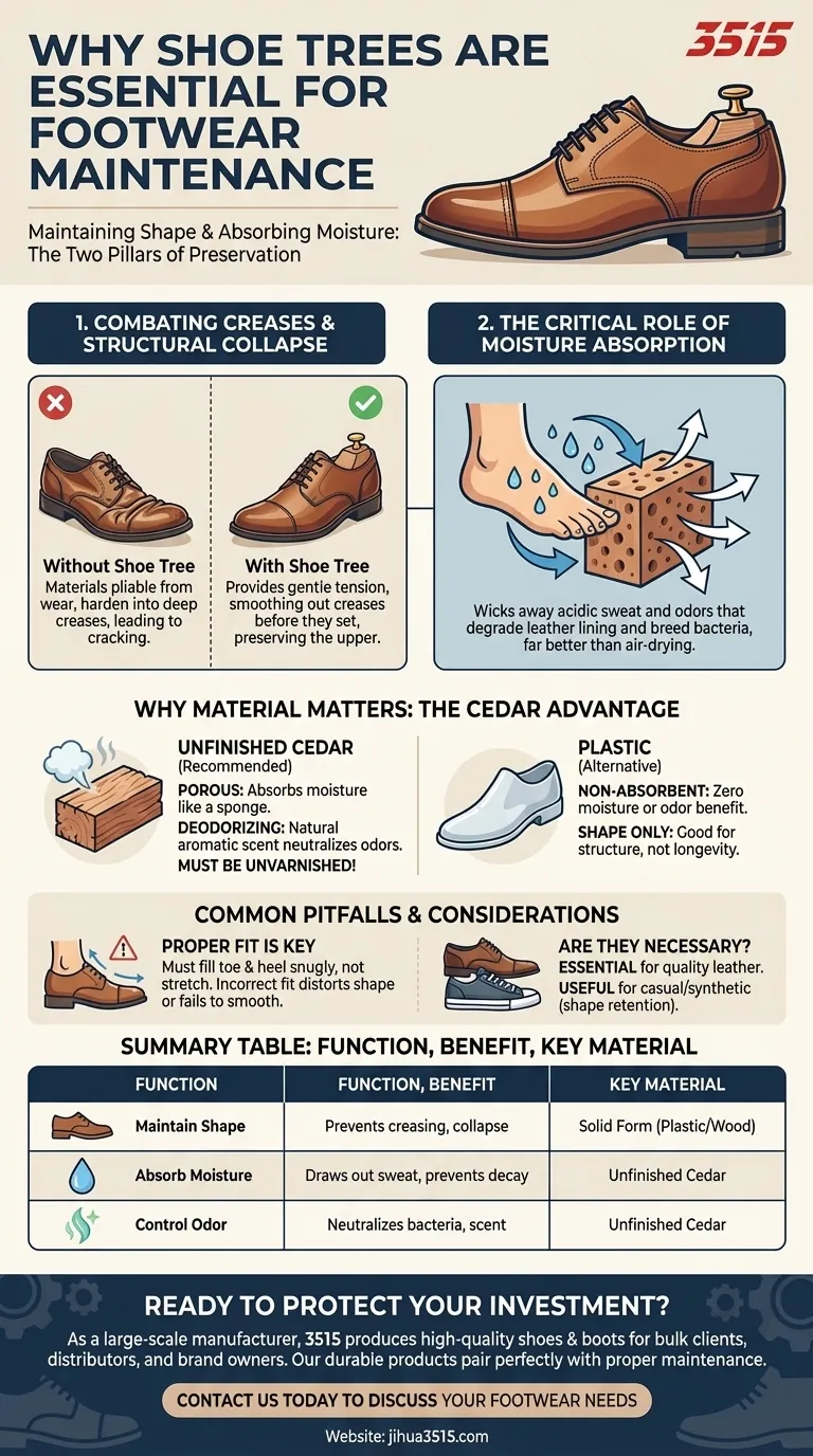 Pourquoi les embauchoirs sont-ils importants pour l'entretien des chaussures ? Prolongez la durée de vie de vos chaussures Guide Visuel