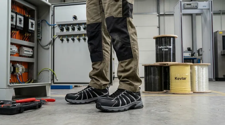 Qu'est-ce que des chaussures à embout composite et de quels matériaux sont-elles faites ? Chaussures de sécurité légères et non conductrices