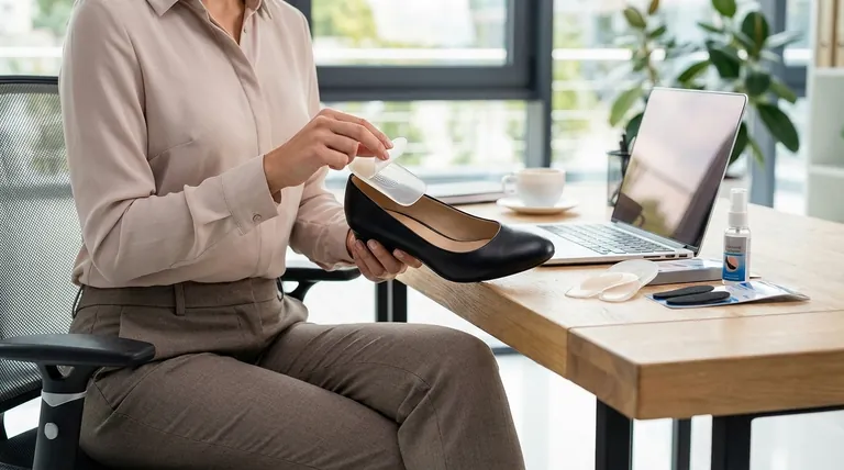 Comment éviter de glisser vers l'avant dans des talons de travail ? Sécurisez votre démarche pour un confort tout au long de la journée