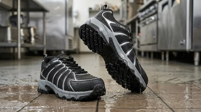 Quels sont les principaux composants d'une chaussure antidérapante ? Anatomie de la sécurité au travail