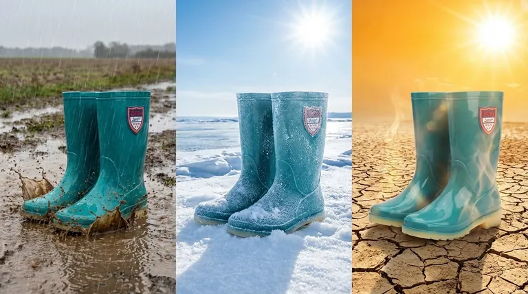 Comment se comportent les bottes de pluie pour femmes dans différentes conditions météorologiques ? Imbattables sous la pluie, mises à l'épreuve par les extrêmes