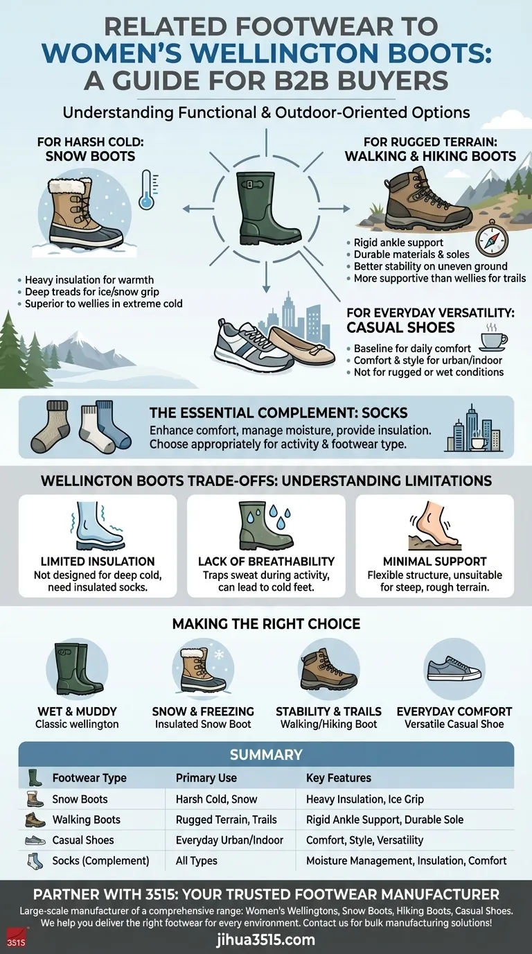 Quels types de chaussures sont liés aux bottes de pluie pour femmes ? Un guide des choix de chaussures fonctionnelles Guide Visuel