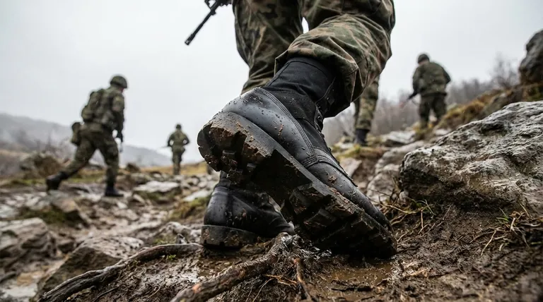 Pourquoi une bonne adhérence est-elle importante pour les bottes militaires ? Prévenir les glissades et améliorer le succès de la mission