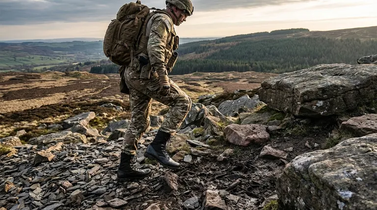 ¿Qué se debe considerar en cuanto a flexibilidad y peso en las botas militares? Equilibrio entre movilidad y protección