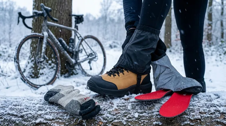 Welche Modifikationen können an Winterradschuhen vorgenommen werden, um ihre Leistung zu verbessern? Wärme & Trockenheit steigern