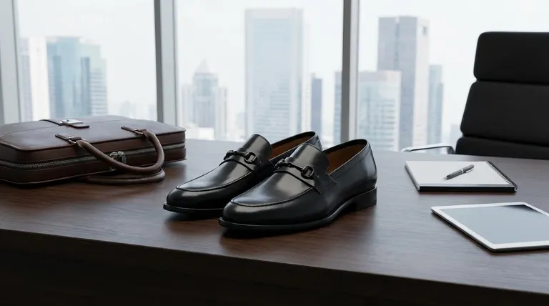 Как можно включить лоферы в профессиональный гардероб? Освойте искусство стиля, подходящего для переговорной.