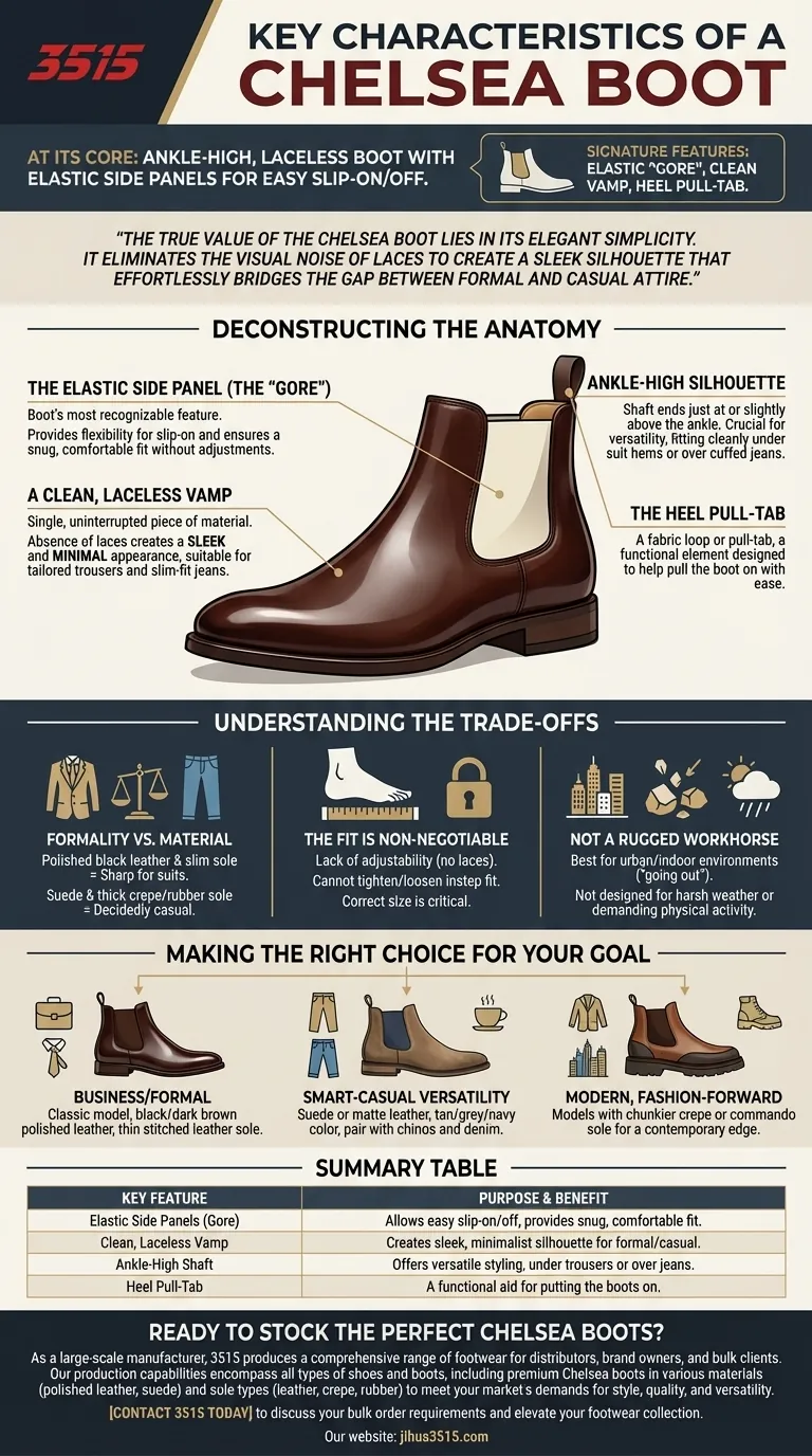 Quelles sont les caractéristiques clés d'une botte Chelsea ? Le guide ultime du style et de la polyvalence Guide Visuel