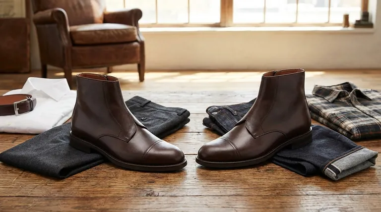 What makes the captoe dress boot a good choice for beginners? The Ultimate Versatile Foundation for Your Wardrobe