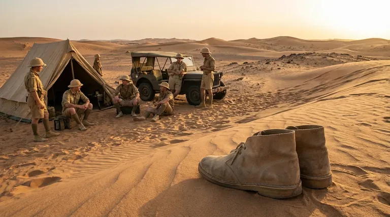 Quelles sont les origines de la Desert Boot ? Des champs de bataille de la Seconde Guerre mondiale au style emblématique