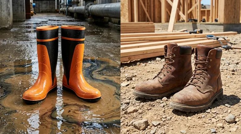 Quels sont les principaux avantages des bottes en PVC ? Protection imperméable et chimique inégalée
