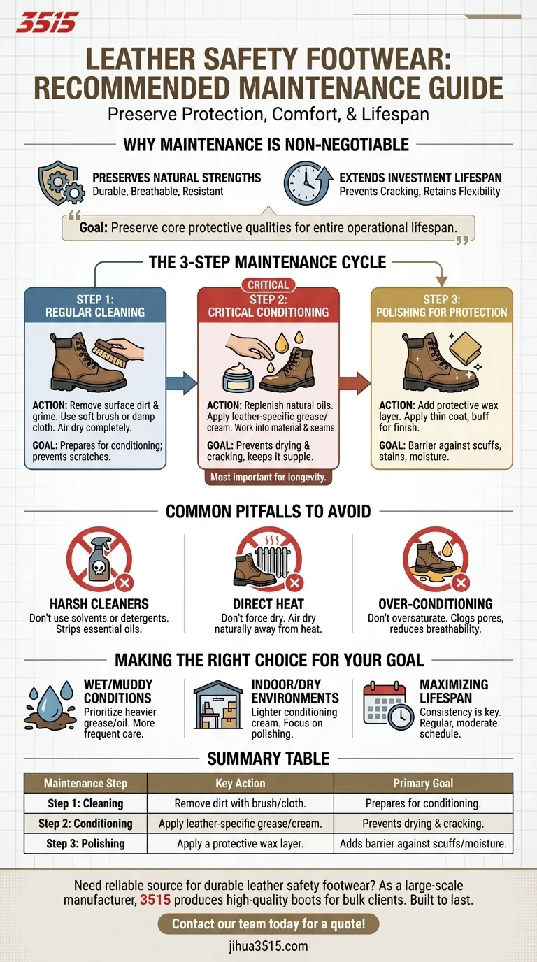 革製の安全靴におすすめのメンテナンスのヒントは何ですか？寿命を延ばし、安全性を維持する ビジュアルガイド