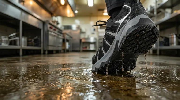 ¿Cómo previenen los accidentes los zapatos antideslizantes? La ingeniería detrás de la seguridad en el lugar de trabajo