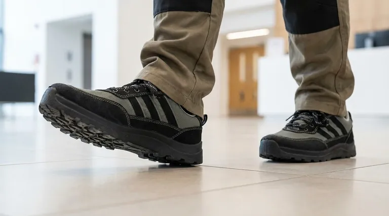 ما هي مواد النعل الموصى بها للأرضيات البلاط الجافة؟ ضمان أقصى قدر من الثبات والتوازن