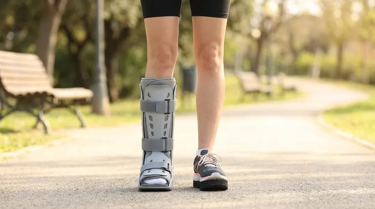 Comment le fait de garder les pieds et les genoux droits peut-il aider lorsque l'on porte une botte de marche ? Prévenir les douleurs de hanche et de dos