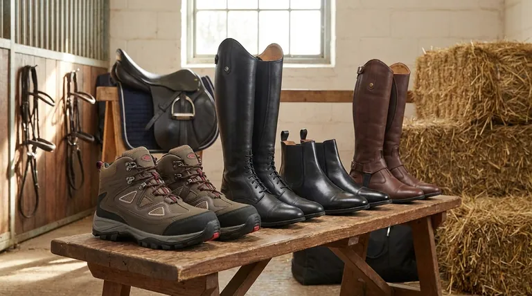 Quels sont les éléments clés à considérer lors du choix de bottes d'équitation pour différentes disciplines équestres ? Adaptez vos bottes à votre style d'équitation