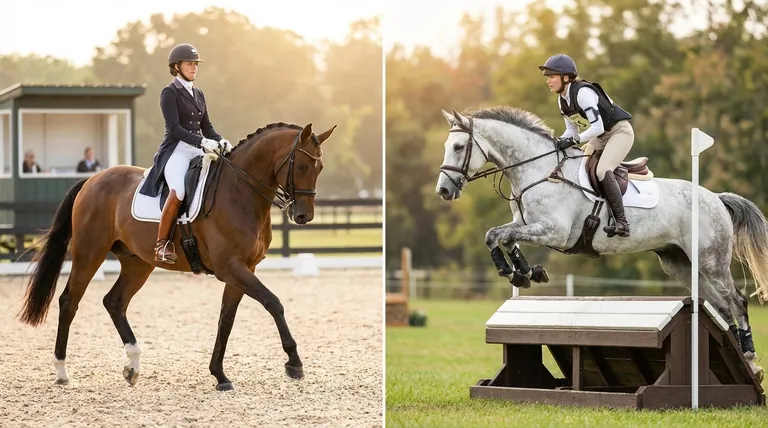Quelles sont les principales différences entre les bottes de dressage et les bottes de saut d'obstacles ? Choisissez la bonne botte pour votre discipline