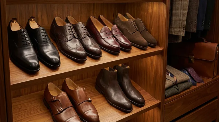 ¿Cuáles son los estilos clave de zapatos de vestir para hombre? Construye una colección de zapatos atemporal y versátil
