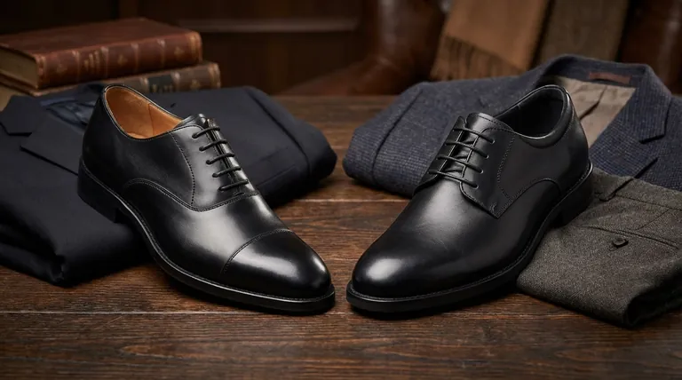 In cosa differiscono le scarpe Oxford e Derby in termini di allacciatura e formalità? Una guida alla scelta della scarpa giusta