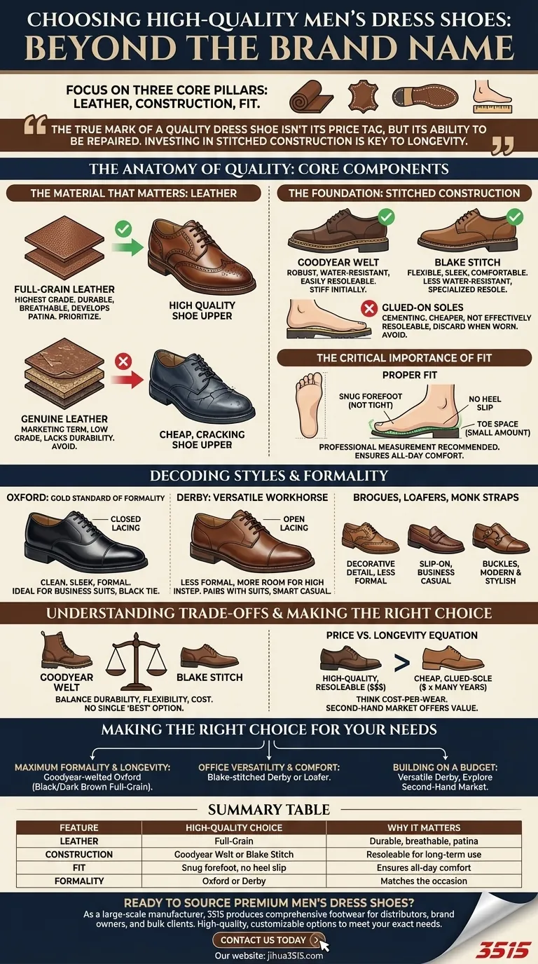 ما هي بعض النصائح لاختيار أحذية رجالية رسمية عالية الجودة؟ استثمر في الأناقة والراحة والمتانة دليل مرئي