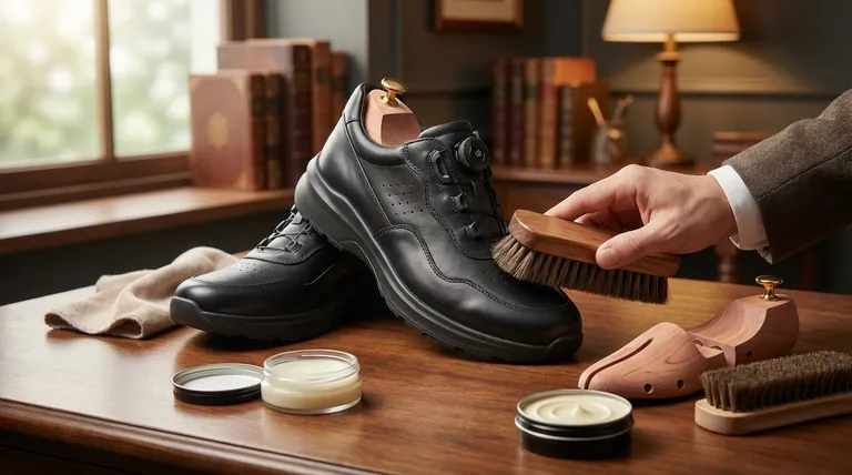 남성 정장 구두의 수명을 연장하려면 어떻게 관리해야 할까요? 사전 예방적 관리 가이드