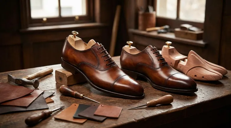 ¿Cuáles son las ventajas de los zapatos de vestir hechos a mano o a medida para hombre? Invierta en comodidad y durabilidad inigualables