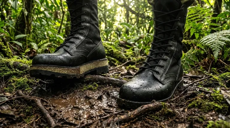 Quel est le but de la couche de mousse dans la nouvelle botte de jungle ? La clé de la durabilité et du confort