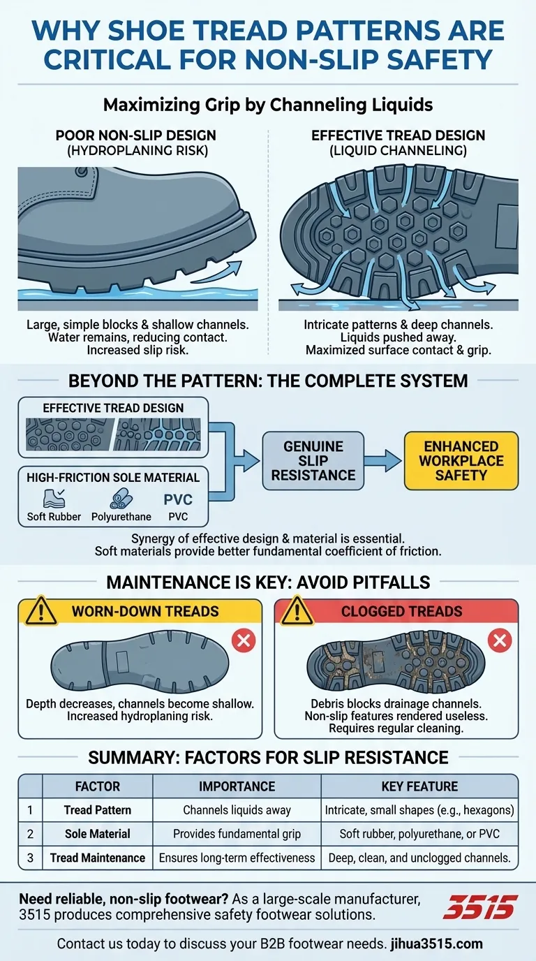 Warum ist es wichtig, das Profil eines Schuhs auf seine rutschfesten Eigenschaften zu überprüfen? Maximale Griffigkeit und Sicherheit gewährleisten Visuelle Anleitung