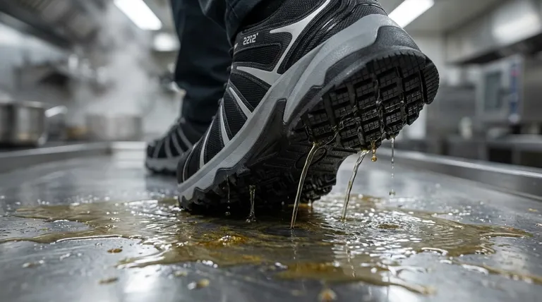 Warum ist es wichtig, das Profil eines Schuhs auf seine rutschfesten Eigenschaften zu überprüfen? Maximale Griffigkeit und Sicherheit gewährleisten