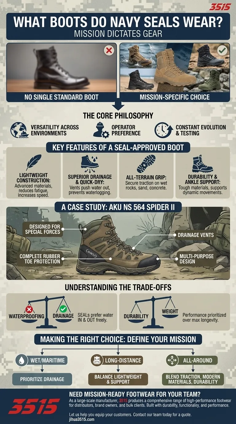 해군 네이비 씰은 어떤 부츠를 신나요? 단일 모델이 아닌 임무별 성능에 관한 모든 것 시각적 가이드