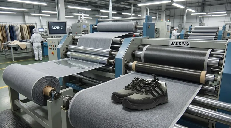 Quels sont les objectifs des traitements d'encollage et de contrecollage dans les tissus de chaussures ? Étapes essentielles pour des chaussures durables