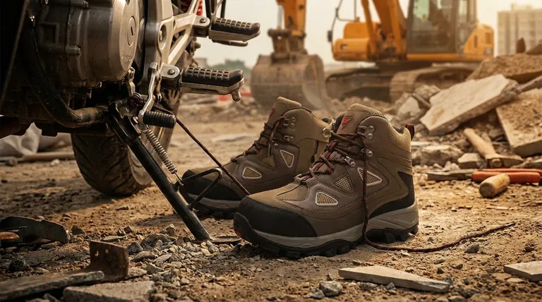 Pourquoi les chaussures de travail ne sont-elles pas idéales pour la moto ? Les lacunes critiques en matière de sécurité expliquées