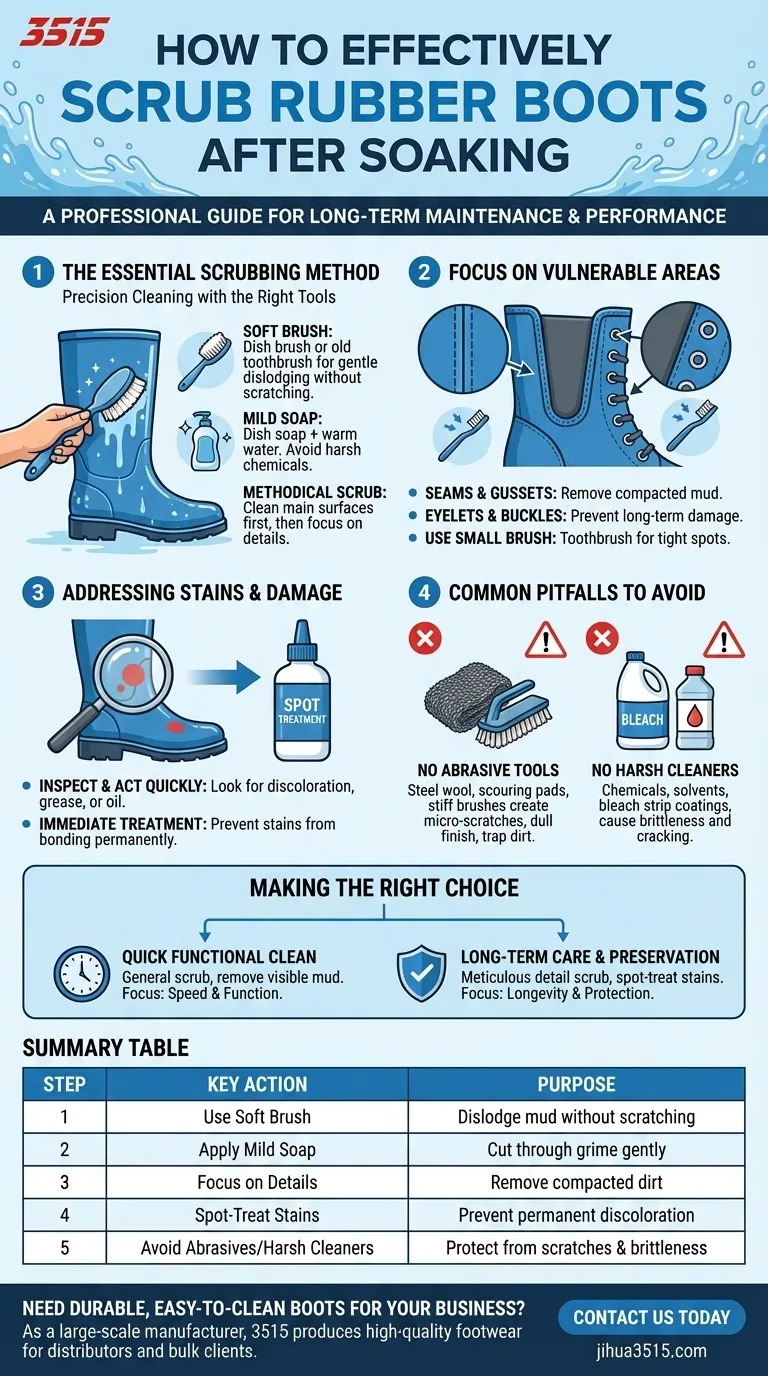 Comment nettoyer des bottes en caoutchouc après les avoir fait tremper ? Un guide d'entretien approprié Guide Visuel