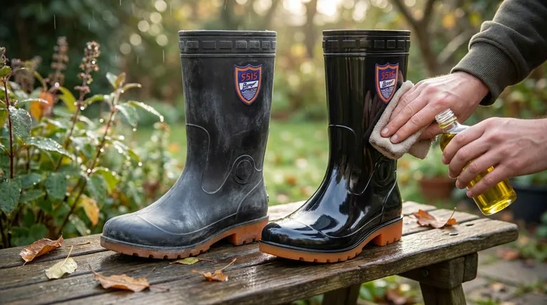 Come ripristinare la lucentezza agli stivali di gomma secchi? Una guida semplice per ravvivare le tue calzature