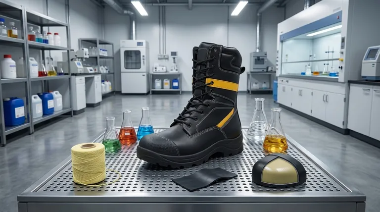 Quels matériaux sont utilisés dans les bottes résistantes aux produits chimiques pour une protection supplémentaire ? Choisissez la bonne protection pour votre lieu de travail