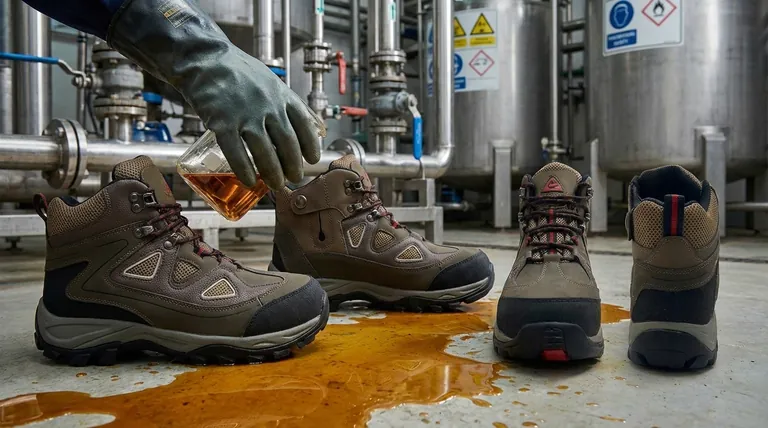 Qu'est-ce qui rend les bottes résistantes aux produits chimiques durables et fiables ? Un guide de protection multicouche