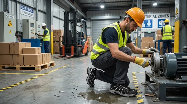 최고의 안전화는 무엇인가요? 직무의 위험 요소에 맞춰 신발을 선택하세요.