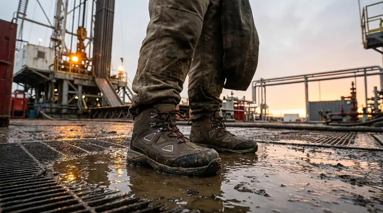 How do oilfield safety shoes protect against water and chemicals? Advanced Material Science Explained