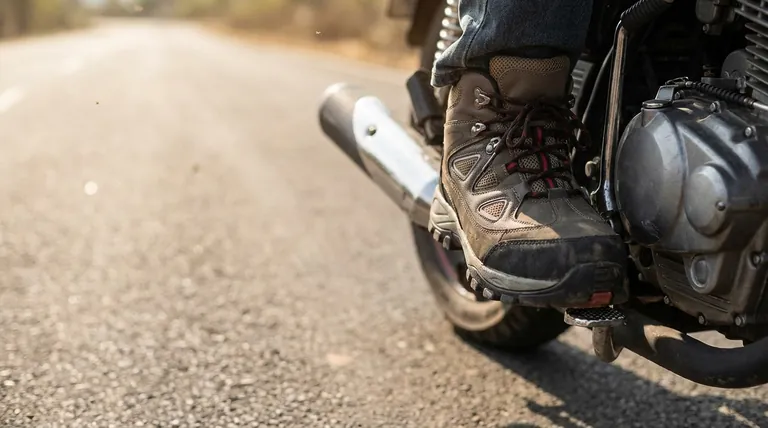 Why should riders invest in dedicated motorcycle boots? Engineered for Crash Protection, Not Just Walking