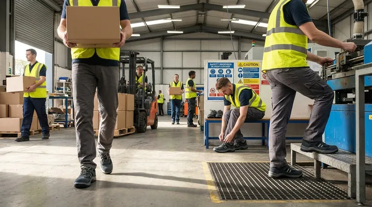 ¿Puede un empleador exigir calzado de seguridad con puntera en todo momento? La base legal explicada