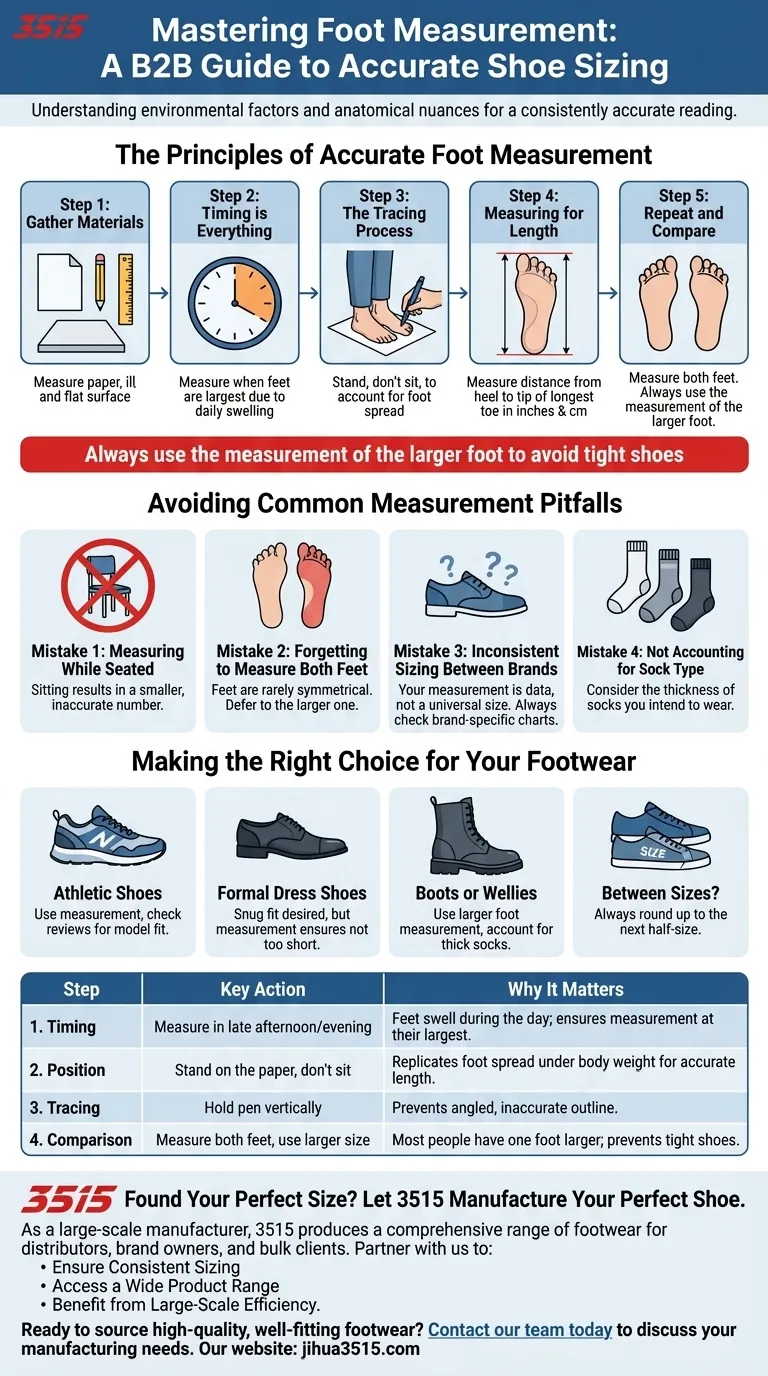 Comment mesurer mes pieds pour trouver la bonne pointure ? Un guide étape par étape pour un ajustement parfait Guide Visuel