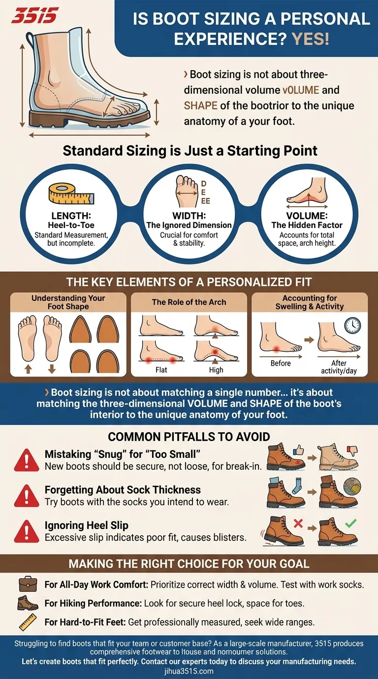 ¿El tallaje de las botas es una experiencia personal? Encuentra tu ajuste perfecto más allá de la tabla de tallas Guía Visual