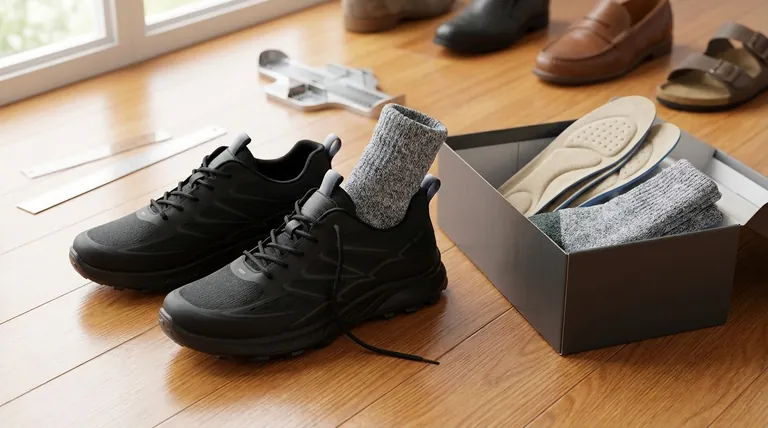 Que dois-je faire si je chausse un demi-point ? Trouvez votre pointure parfaite et évitez les douleurs aux pieds