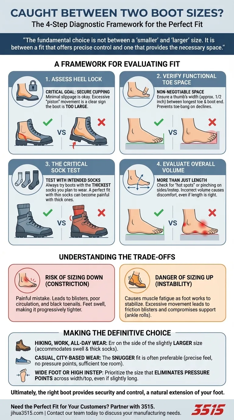 在决定两种鞋码之间时，您应该考虑哪些因素？完美合脚指南 图解指南