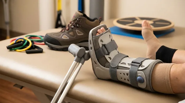 Quelles sont les phases typiques de récupération lors de l'utilisation d'une botte de marche ? Une feuille de route claire vers une mobilité complète