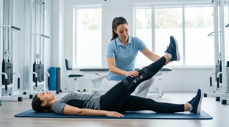 Quel type d'exercices est recommandé pendant la phase d'absence de mise en charge ? Maintenir la force en toute sécurité pendant la guérison