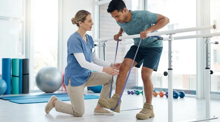 Quelle recommandation supplémentaire est donnée concernant les programmes d'exercices pendant la convalescence ? Travailler avec un physiothérapeute