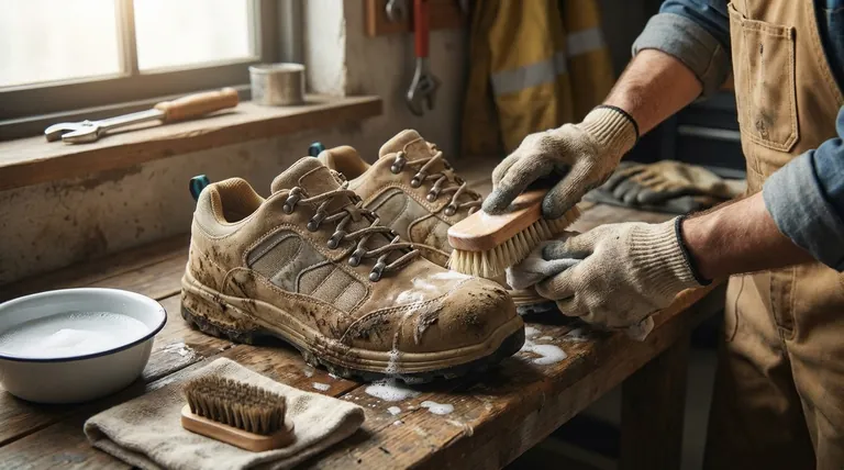 How should the outside of work boots be cleaned? A Simple Guide to Extend Their Lifespan