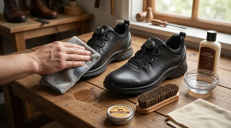 Comment nettoyer les chaussures en cuir après une utilisation quotidienne ? Un guide simple en 4 étapes pour la longévité