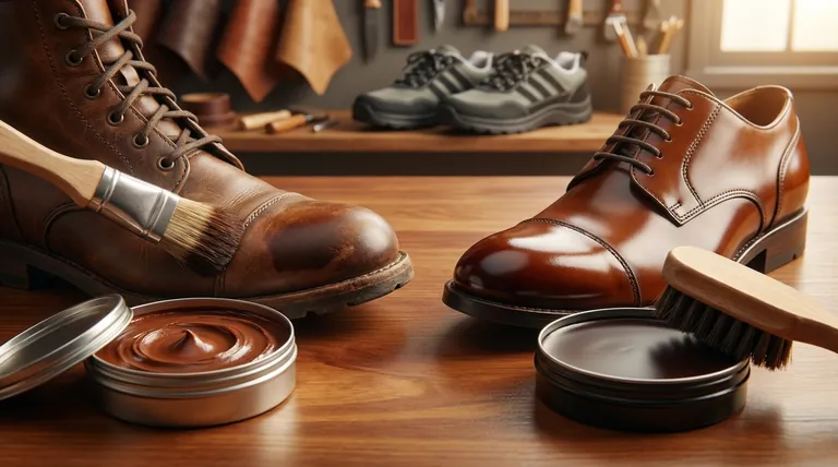 Quelles sont les différences entre les cirages en crème et en cire pour chaussures ? Un guide sur la nutrition par rapport à la brillance